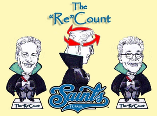 Illustration for article titled Experience The Fun Of Minnesota's U.S. Senate Election Recount With The St. Paul Saints
